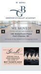 Mobile Screenshot of greenwichballetacademy.org